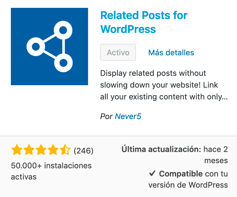 Wordpress Related Posts Plugin